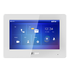 Post interior videointerfon IP 2 fire 7 inch tactil, PoE, slot Micro SD - Dahua VTH5422HW-RMA