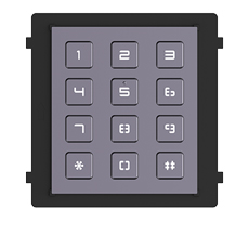 Modul Tastatura pentru Interfon modular - HikVision DS-KD-KP