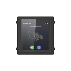 Modul display touch 4inci pentru seria DS-KD8, Tag Mifare - HikVision DS-KD-TDM
