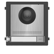 Modul Master Interfonie modulara, camera 2MP fisheye, un buton apelare - HikVision DS-KD8003-IME1