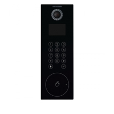 Post Videointerfon IP pentru Bloc cu Display 3.5 inch, Cititor Carduri și Control Acces - HikVision DS-KD8102-V