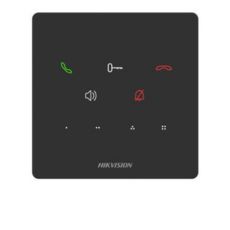 Post interior fara display, pentru videointefon, 9 butoane, mic, difuzor, PoE-HikVision DS-KH6000-E1
