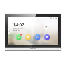 Post videointerfon IP 7inch, ecran tactil 7inch, Linux, Card - HikVision DS-KH6350-TE1