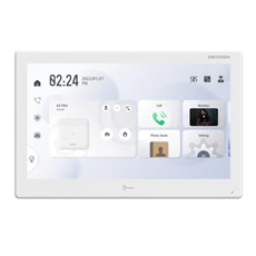 Post videointerfon IP, ecran tactil 10.1inch, Wi-Fi, Android, Card - HikVision DS-KH9510-WTE1B