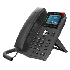 Telefon SIP pt videointerfoane IP, Wi-Fi, PoE, VoIP, H.264, ecran 2.8inci - HikVision DS-KP8000-WHE1