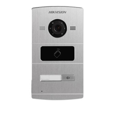 Post exterior videointerfon IP 1 familie, control acces card, PoE - HikVision DS-KV8102-IM