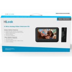 Kit videointerfon analog, 2MP, ecran 7inch, 1 familie, plug&play, aparent - HikVision HiLook VI-K12P