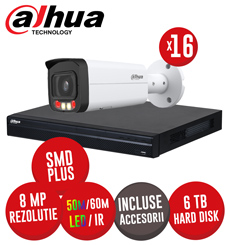 Sisteme de supraveghere video — kituri complete (camere + DVR/NVR + cabluri)