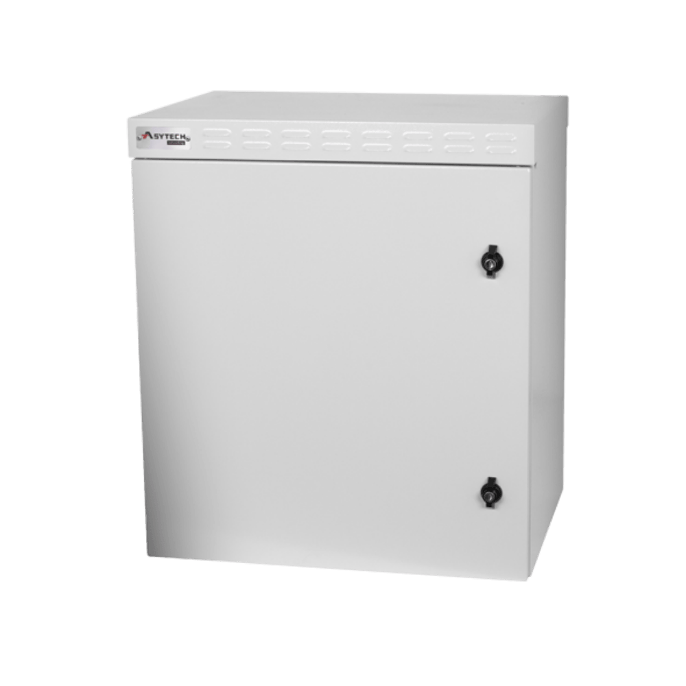 Cabinet rack metalic exterior 12U 19 inch IP55 IK10 pentru perete sau podea - ASYTECH Networking ASY-12U-6045EXIP55