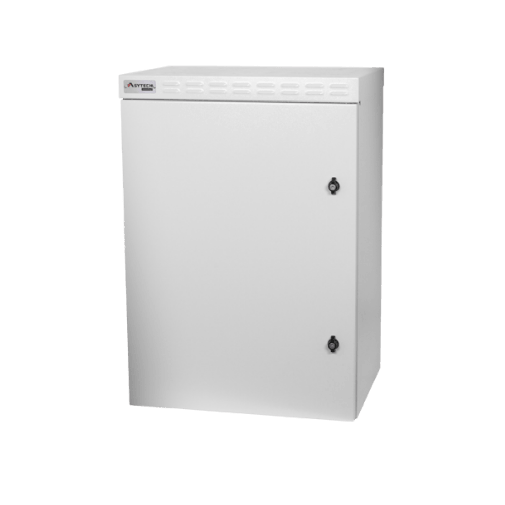 Cabinet rack exterior 16U 19 inch IP55 IK10 600x450 mm - ASYTECH Networking ASY-16U-6045EXIP55
