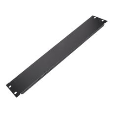 Panou metalic rack 19 inch, negru, 483x88 mm - ASYTECH Networking ASY-BP-2U