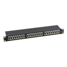 Patch Panel 1U, FTP Cat6A, 24 porturi RJ45 - ASYTECH Networking ASY-PP-FTP6A-24