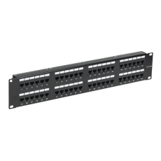 Patch Panel 2U, UTP Cat5e, 48 porturi RJ45 - ASYTECH Networking ASY-PP-UTP5E-48
