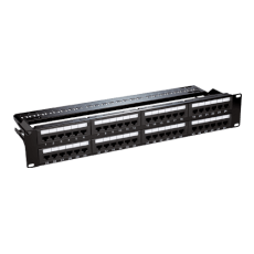 Patch Panel 2U, UTP cat6, 48 porturi RJ45, numerotare vizibila - ASYTECH Networking ASY-PP-UTP6-48
