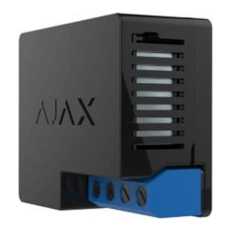 Releu wireless pentru 220VAC, monitorizare consum energie, protectie supratensiuni - Ajax WallSwitch