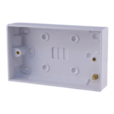 Doza montaj aparent pentru module adresabile incendiu FireClass, plastic alb, 146 x 86 x 34 mm - Bentel FC470DGB