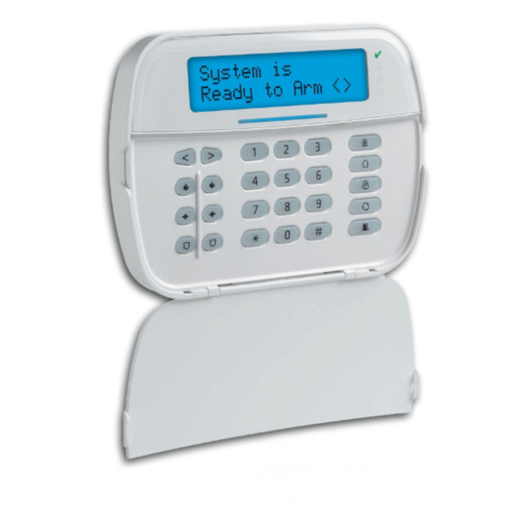 Tastatura LCD pe fir, modul Wireless incorporat, maxim 128 zone - DSC NEO-ICONRF