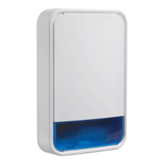 Sirena exterior Wireless NEO PowerG, 110 dB, lampa Albastra, supervizata - DSC PG-8911B