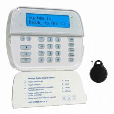 Tastatura wireles LCD cu cititor proximitate incorporat pentru Alexor - DSC WT 5500P