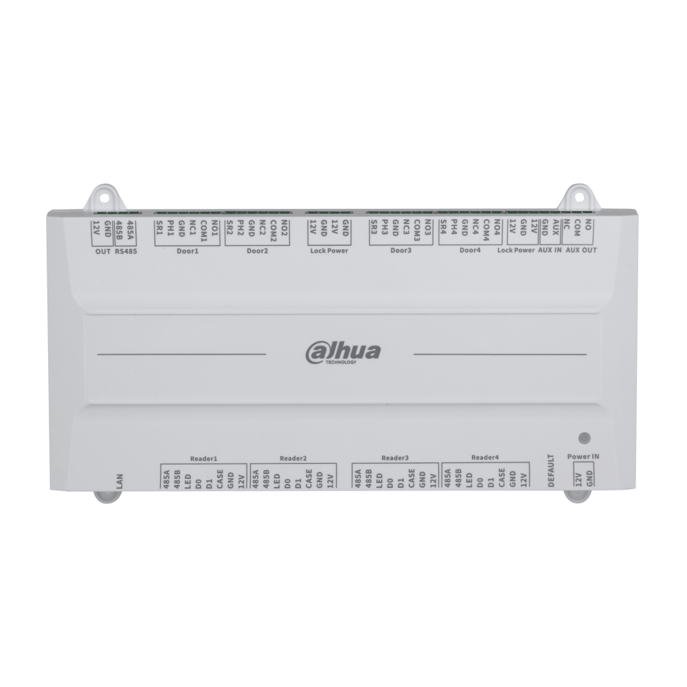 Centrala control acces 4 usi, TCP/IP, PoE - Dahua ASC4204B-S