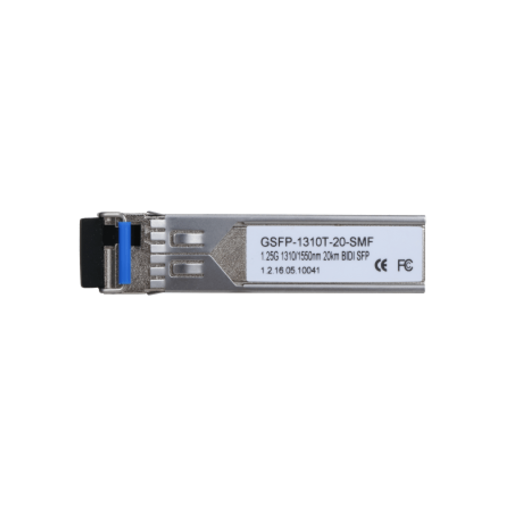 Module optice SFP, transmisie 20 km, Viteza 1Gbps - Dahua GSFP-1310T-20-SMF