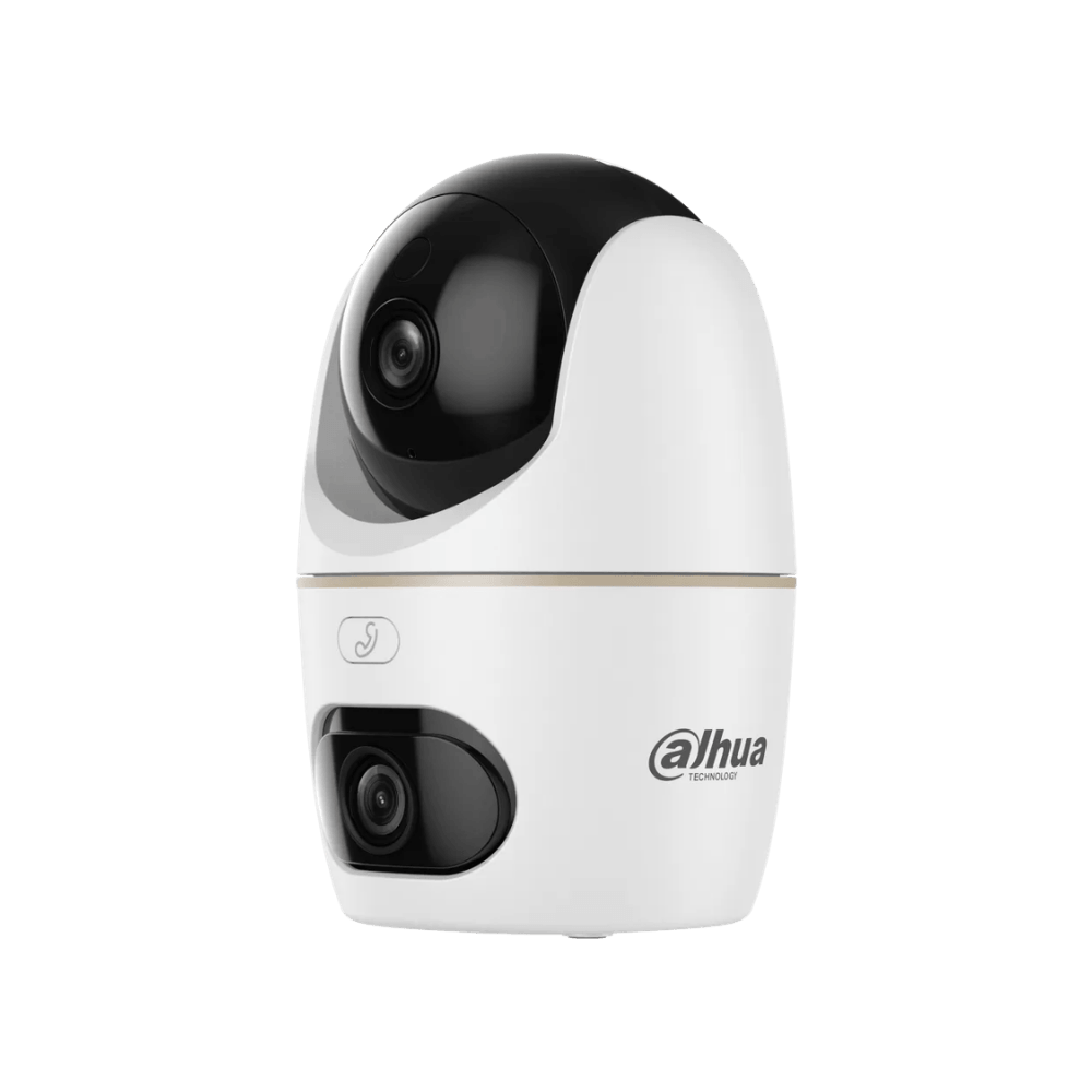 Camera IP, 5MP, Dual-Lens, LED/IR 30m, Wi-Fi, Smart Tracking, Card, Difuzor, 3.6mm - Dahua H5D-5F