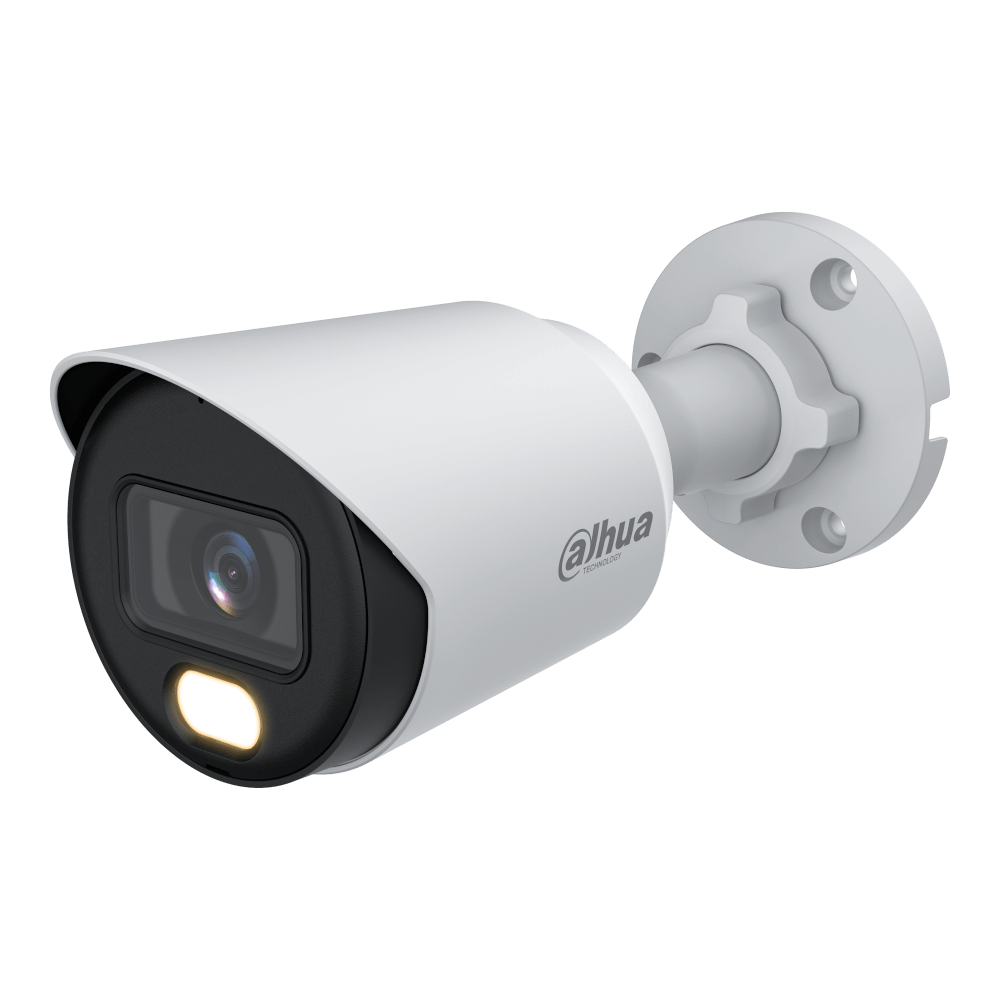 Camera 2MP, Exterior, Full Color, LED alb 30m, Microfon, 2.8mm - Dahua HAC-HFW1239T-A-LED-0280B-S3