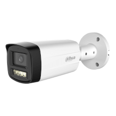 Camera 5MP, Exterior, HDCVI, Smart Dual Light, LED/IR 80m, Mic-Dahua HAC-HFW1500TH-IL-A-0360B-S3-DIP