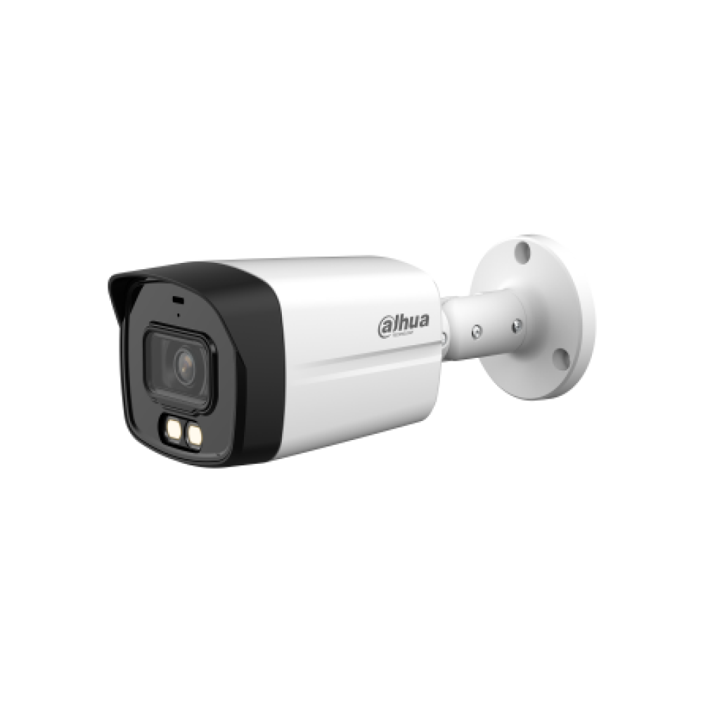 Camera 8MP FullColor, Exterior, Lumina Alba 40m, Microfon, 3.6mm - Dahua HAC-HFW1809TLM-A-LED-0360B