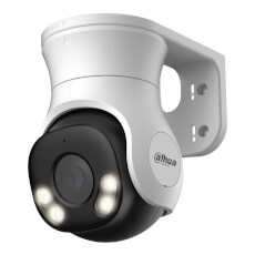 Camera HDCVI, Rotativa Mini, 2MP, LED 40, Full Color, Mic, 2.8mm - Dahua HAC-PT1239A-A-LED-0280B-S2