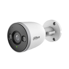 Camera supraveghere wireless IP WiFi 6 cu iluminare duala Dahua IPC-F3D-IL-0280B, 3 MP, 2.8 mm, IR/lumina alba 30 m, microfon, slot card, detectie om/vehicul AI, bluetooth