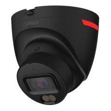 Camera IP 8MP, Exterior, LED 30m, Card, Mic, PoE, 2.8mm - Dahua IPC-HDW2849T-S-LED-0280B-PRO-BLACK