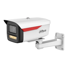 Camera IP 4MP, Exterior, Wizsense, LED 30m, Card, Mic, PoE, 3.6mm, SMD Plus-Dahua IPC-HFW2449M-S-LED-0360B-B-PRO-S1