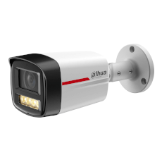 Camera IP 4MP, Exterior, WizSense, LED 50m, Card, Mic, PoE, 2.8mm, SMD Plus -Dahua IPC-HFW2449TL-S-LED-0280B-PRO-S1