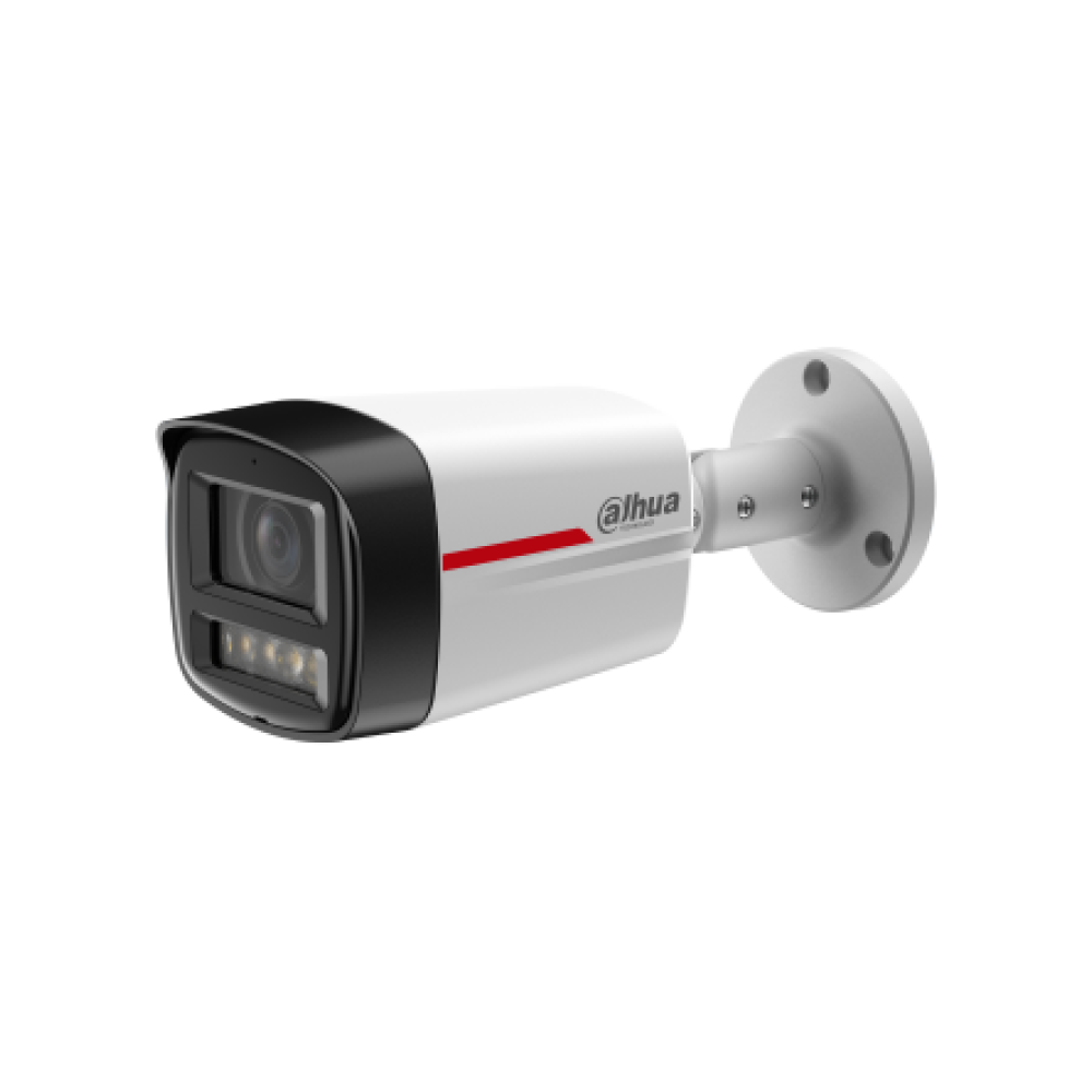 Camera IP 8MP WizColor, Exterior, 3.6 mm, LED 50m, Microfon, Card, SMD Plus - Dahua IPC-HFW2849TL-S-LED-0360B-PRO