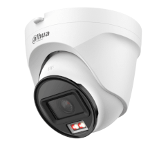 Camera IP 2MP, Exterior, IR 30m / LED 15m, Microfon, PoE, 2.8mm - Dahua ECO Series - IPC-T1E29-A-IL-0280B-S2