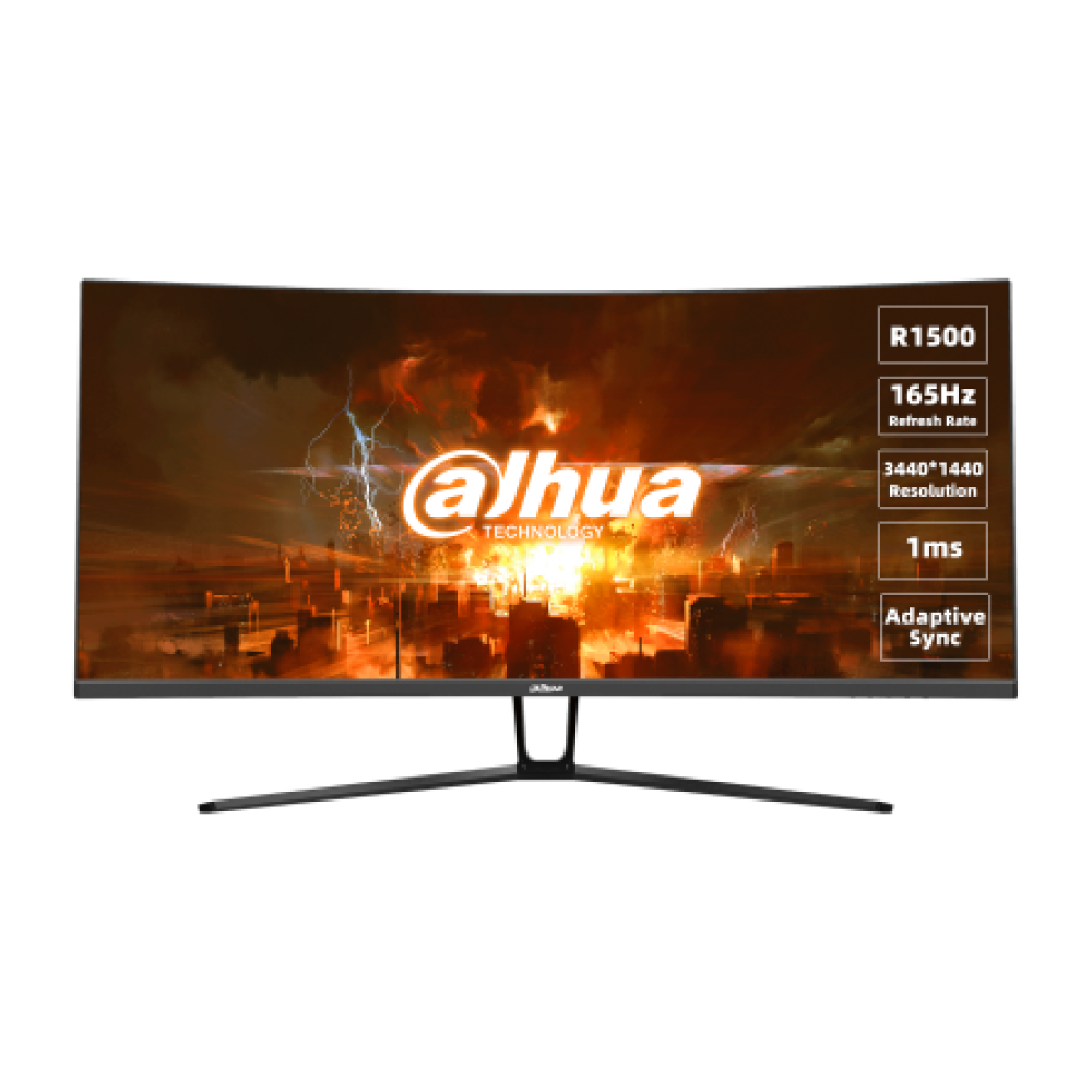 Monitor LED 34 inch, 3440 x 1440, 21:9, Refresh 165 Hz, HDMI / DP - Dahua LM34-E330C