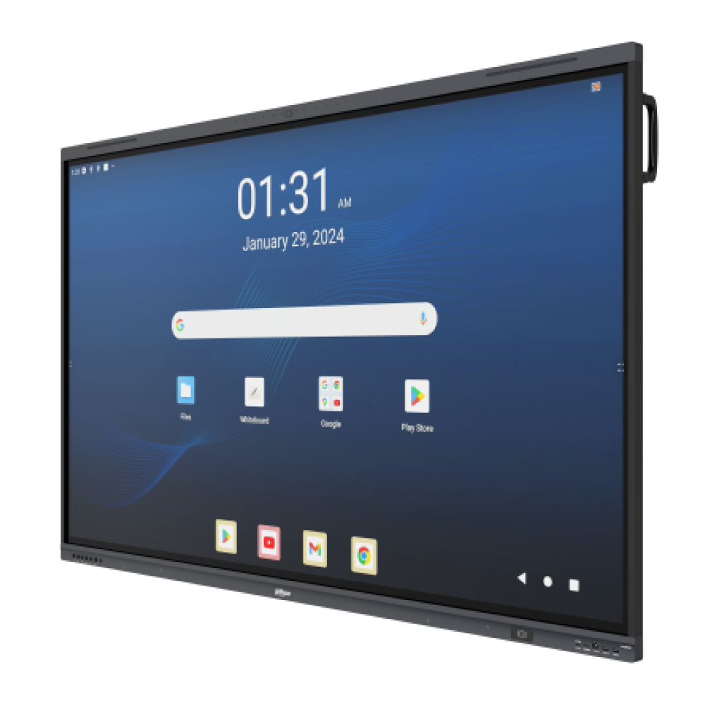 Tabla Interactivă 75 inch 4K UHD, Android 15, 48MP, 8 GB RAM, 128 GB ROM, Difuzoare integrate - Dahua LPH75-MC480-U