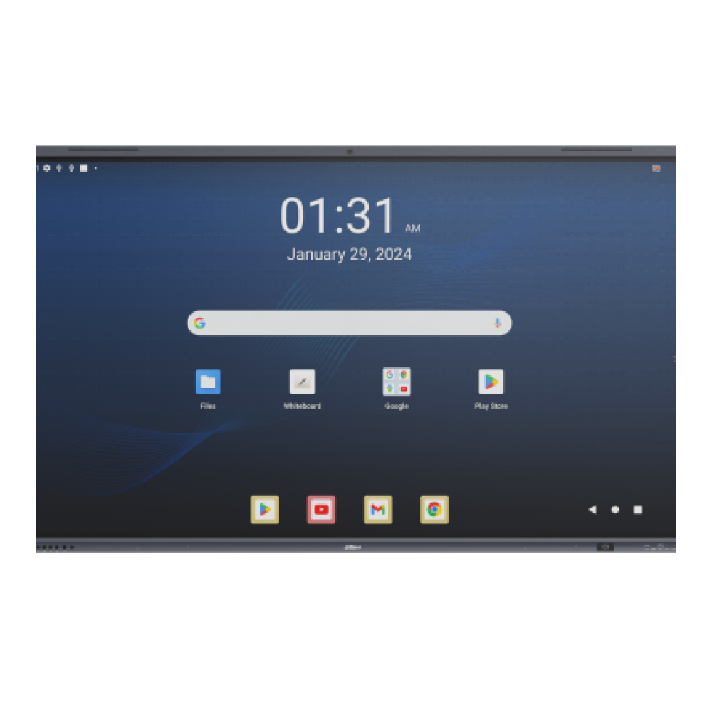 Tablă interactivă 86 inch, 4K UHD, Android 15, 48MP, 8GB RAM, 128GB ROM, difuzoare integrate - Dahua LPH86-MC480-U