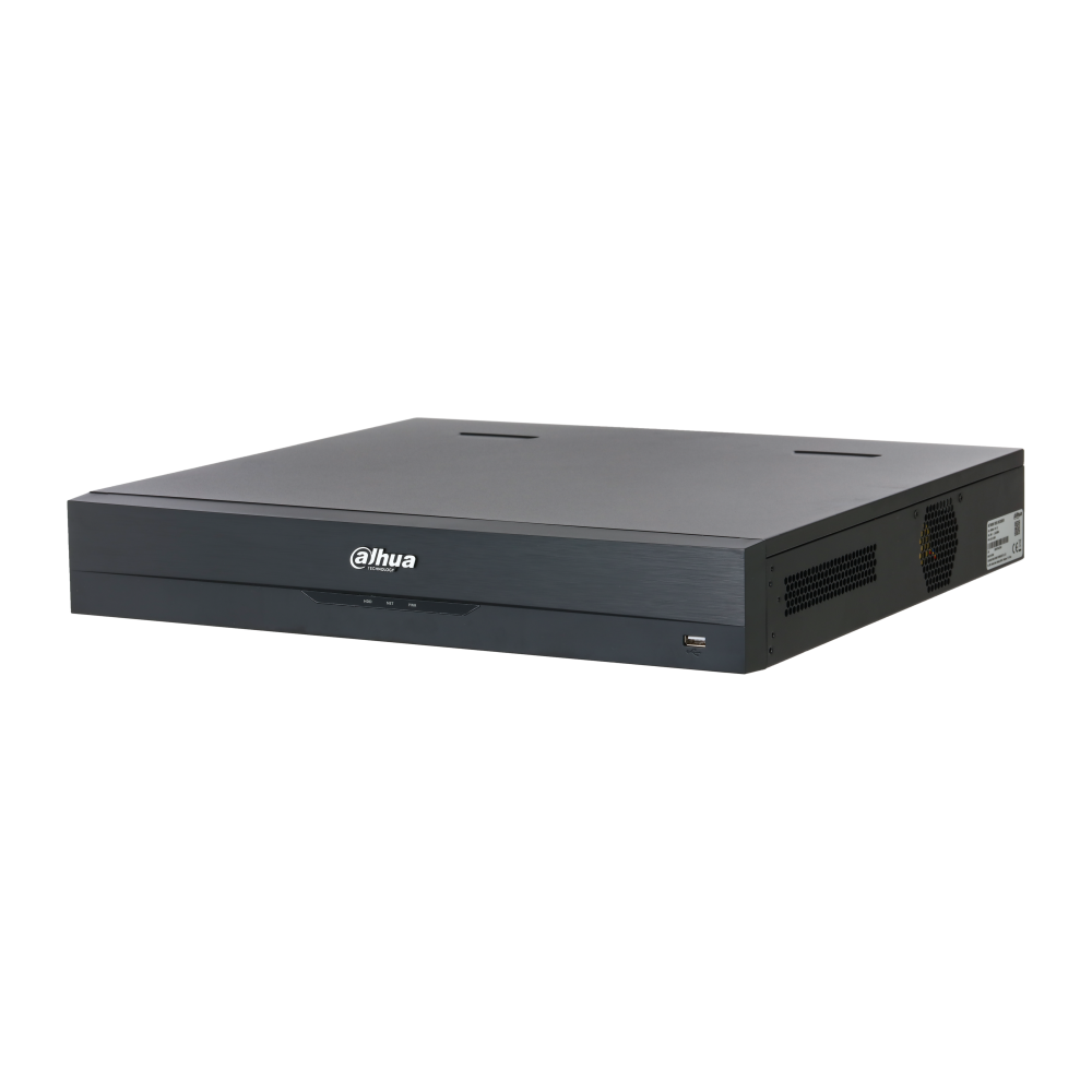 NVR 24 canale, 12MP, 4xHDD, 1.5U, 24PoE, SMD Plus, WizSense, Functii IVS - Dahua NVR5424-24P-EI2