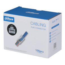 Mufa retea RJ45 UTP Cat.6 placare aur 15Uinch, trecere, durabilitate 750 cicluri-Dahua PFM976-631-PT