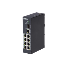 Switch 8 PoE + Uplink 1port Gigabit si 1 port SFP, 60W - Dahua PFS3110-8T