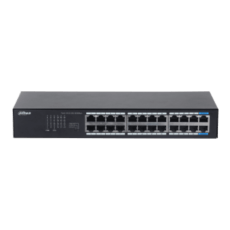 Switch Gigabit 24 porturi RJ45, Rackabil, fara management - Dahua S3024-24GT