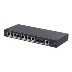 Switch Layer 2, 10 porturi Gigabit, QoS, IGMP Snooping, fanless, SNMP - Dahua SG4010-2F