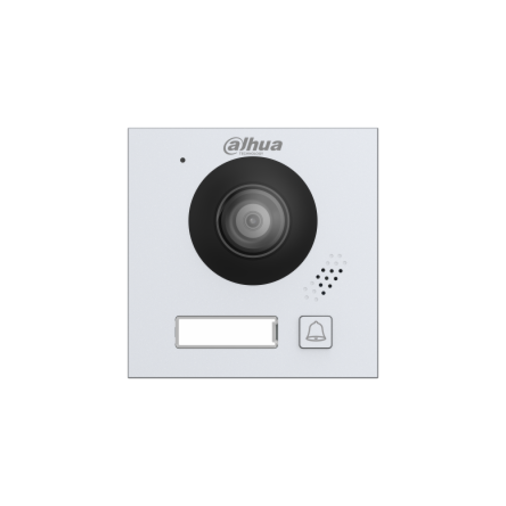 Post exterior videointerfon IP modular, 2MP, 1 buton, PoE, Card, IP65, IK07 - Dahua VTO4201F-P1