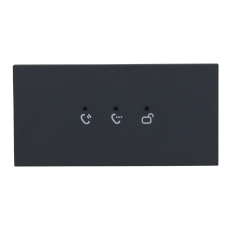 Modul extensie interfon video IP, carcasă aluminiu, IP65, montaj aplicat/îngropat-Dahua VTO4202FB-ML