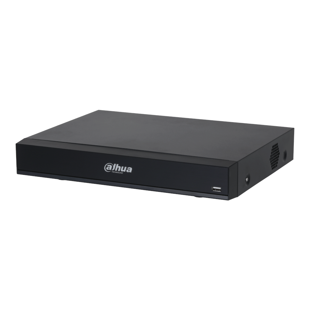 DVR 4 canale Penta-brid 4K, 1xHDD, Mini 1U, 1HDD WizSense, SMD Plus - Dahua XVR7104H-4K-I3