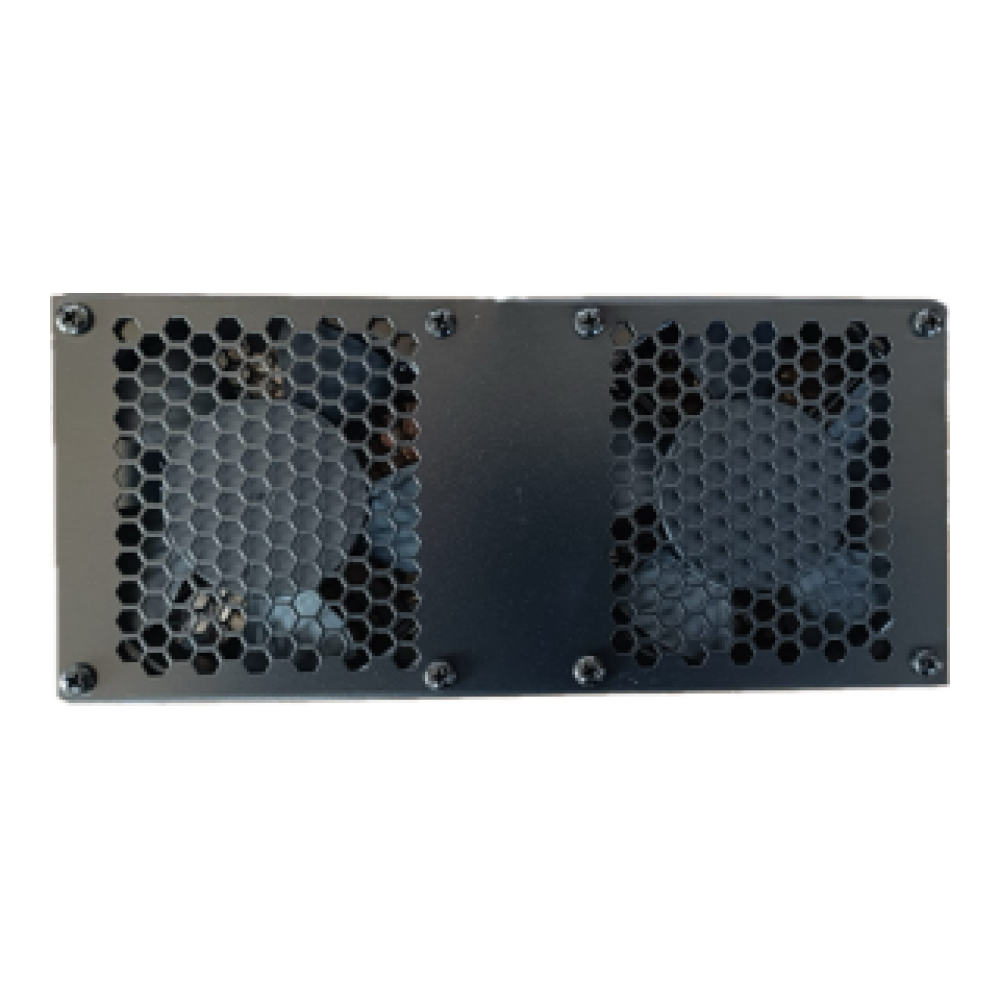 Ventilator rack de plafon cu 2 ventilatoare, modular - DataLink TBFAN2