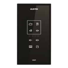 Interfon de interior, ecran sticla securizata, aparent- Electra Smart ATM.0S403.ELB04