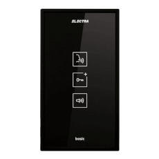 Post de interior audio, touch, montaj aparent, carcasa ABS, IP31 - Electra IA.03N